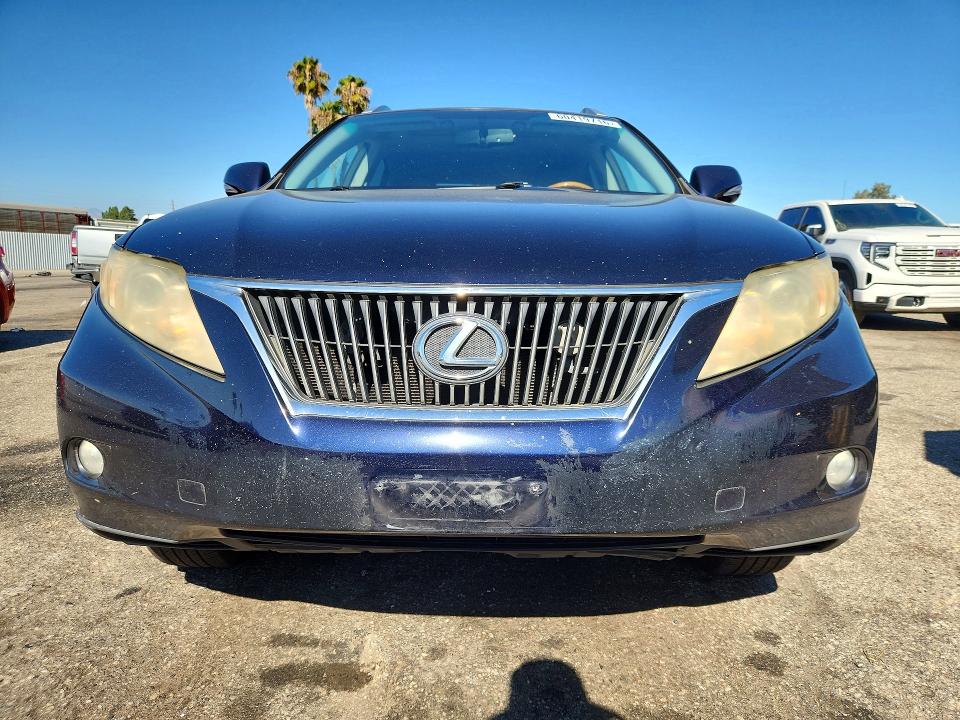 2010 Lexus Rx VIN JTJZK1BA3A2001417 COPART salvage auction — MINOR DENT/SCRATCHES, Ca - Dis/Dlr/Exp Only Clean Title, sold $2,550 on 2026-07-14 (photo 5)