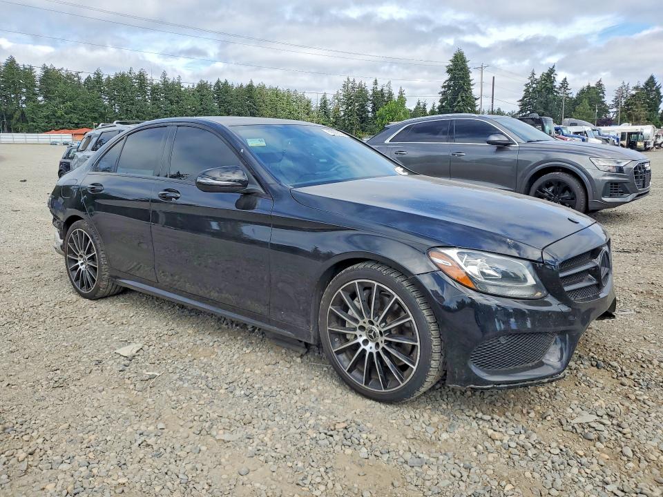2018 Mercedes-benz C-klasse VIN WDDWF4JB5JR409663 COPART salvage auction — REAR END, Wa - Bill Of Sale, sold $6,300 on 2026-07-07 (photo 4)