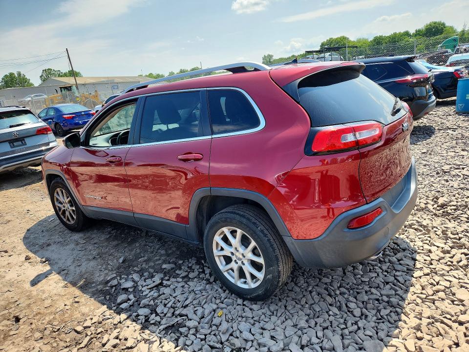 2014 Jeep Cherokee VIN 1C4PJLCS0EW117334 COPART salvage auction — FRONT END, Pa - Cert Of Salv-R=Reconstructed, sold $25 on 2026-07-20 (photo 2)
