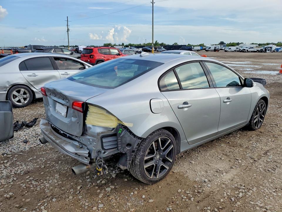 2018 Volvo S60 VIN YV126MFL6J2450896 COPART salvage auction — ALL OVER, TX - SALVAGE VEHICLE TITLE, sold $1,650 on 2026-07-30 (photo 3)