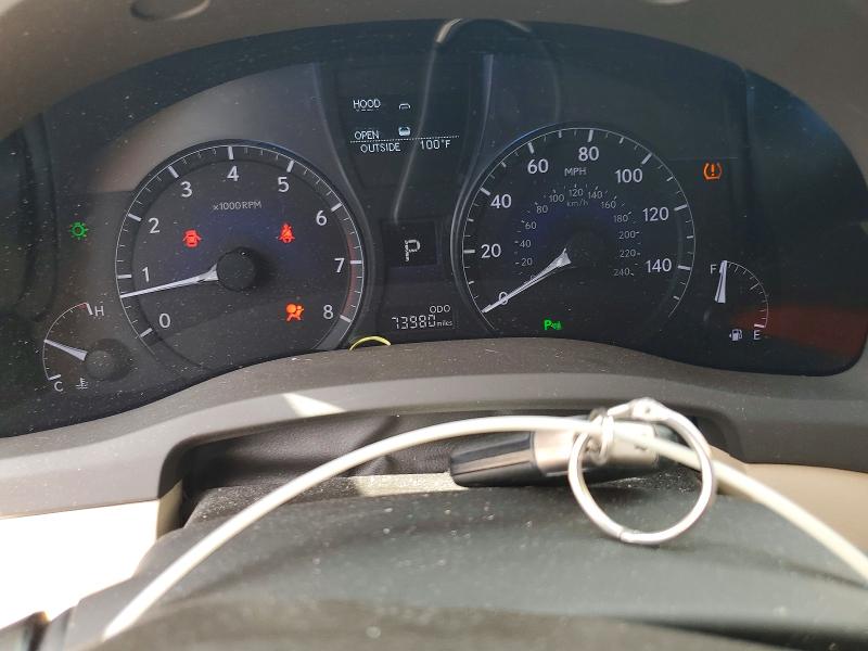 2013 Lexus Rx VIN JTJZK1BA9D2008053 COPART salvage auction — SIDE, AZ - CERT OF TITLE - SALVAGE, sold $5,900 on 2026-07-31 (photo 9)