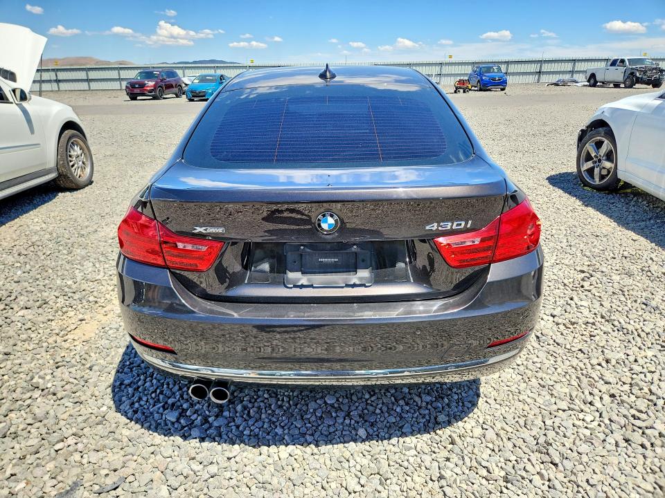 2017 BMW 4er VIN WBA4F9C36HG812736 COPART salvage auction — FRONT END, Nv - Salvage Title, sold $5,800 on 2026-07-16 (photo 6)