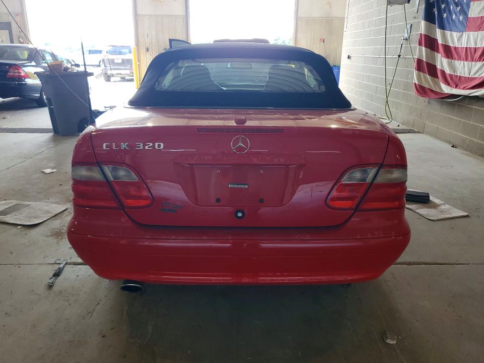 2003 Mercedes-benz Clk-class VIN WDBLK65G53T135413 COPART salvage auction — FRONT END, MO - CERTIFICATE OF TITLE, sold $1,000 on 2026-07-28 (photo 6)