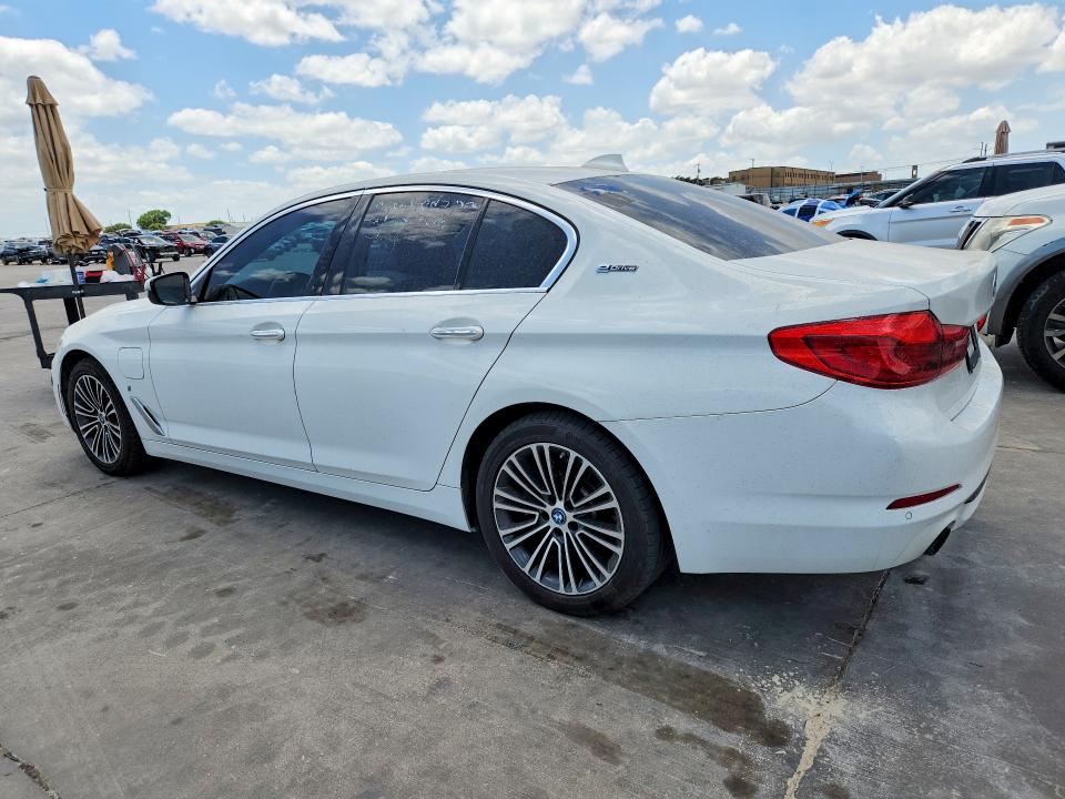 2018 BMW 5er VIN WBAJA9C59JB253480 COPART salvage auction — NORMAL WEAR, Tx - Certificate Of Title (P), sold $9,200 on 2026-08-03 (photo 2)