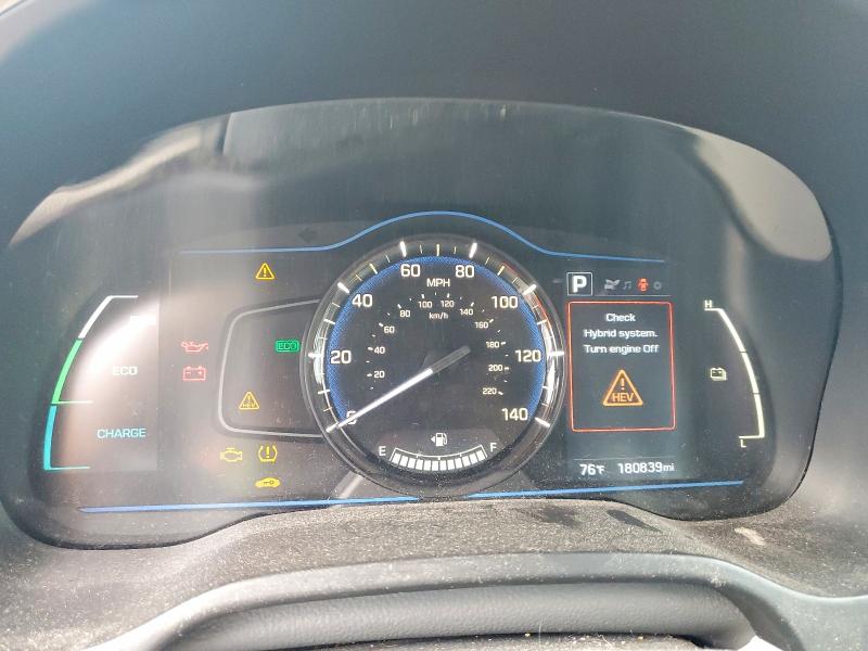2018 Hyundai Ioniq VIN KMHC65LC7JU062242 COPART salvage auction — MECHANICAL, Va - Certificate Of Title, sold $850 on 2026-07-17 (photo 9)