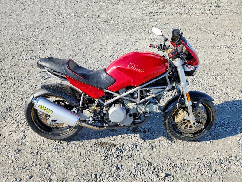 2001 Ducati Monster VIN ZDM1RC3L81B011887 COPART salvage auction — REAR END, Co - Salvage Title, sold $150 on 2026-08-20 (photo 1)