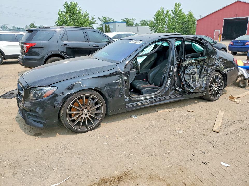 2018 Mercedes-benz E-class VIN WDDZF6EB6JA308990 COPART salvage auction — SIDE, On - Permit Salvage, sold $8,100 on 2026-08-11 (photo 1)