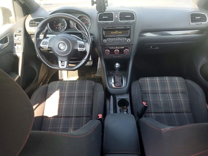 2014 Volkswagen Gti VIN WVWHD7AJ8EW010710 COPART salvage auction — FRONT END, Oh - Cert Of Title-Salvage, sold $1,600 on 2026-08-10 (photo 8)