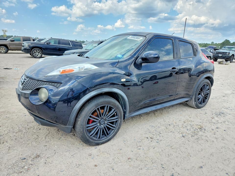 2012 Nissan Juke VIN JN8AF5MRXCT111607 COPART salvage auction — ENGINE BURN, Tx - Certificate Of Title (P), sold $750 on 2026-07-31 (photo 1)