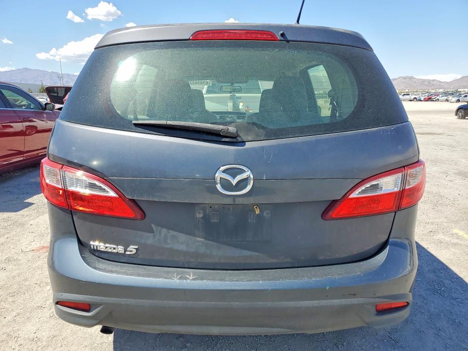 2012 Mazda 5 VIN JM1CW2BL4C0135842 COPART salvage auction — MINOR DENT/SCRATCHES, Nv - Certificate Of Title, sold $475 on 2026-07-28 (photo 6)