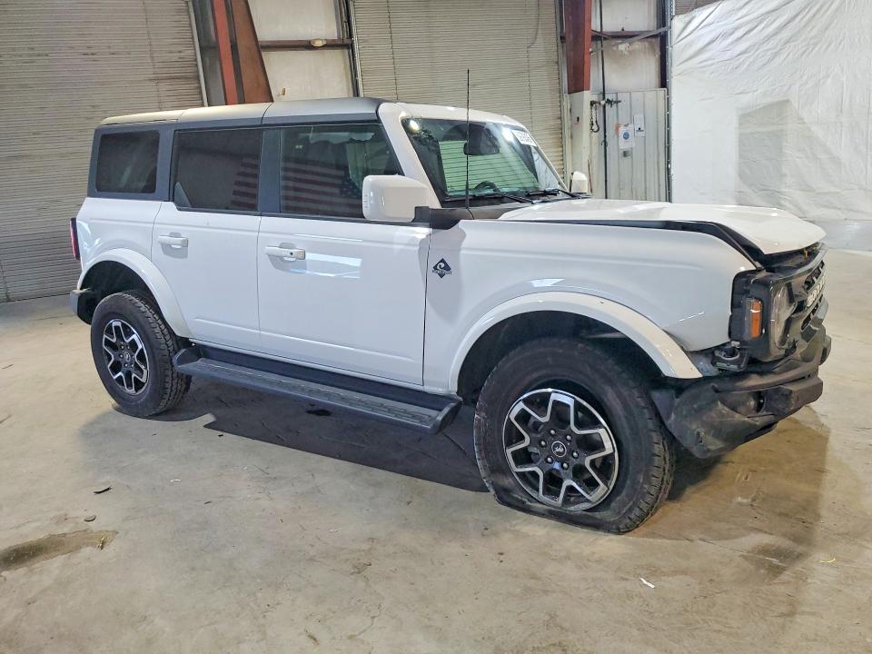 2025 Ford Bronco VIN 1FMEE8BP8SLB50452 COPART salvage auction — FRONT END, Ma - Cert Of Title-Salvage, sold $18,800 on 2026-07-29 (photo 4)