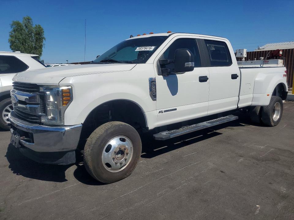 2019 Ford F350 VIN 1FT8W3DT4KEF88661 COPART salvage auction — REAR END, Tx - Certificate Of Title, sold $7,000 on 2026-07-27 (photo 1)