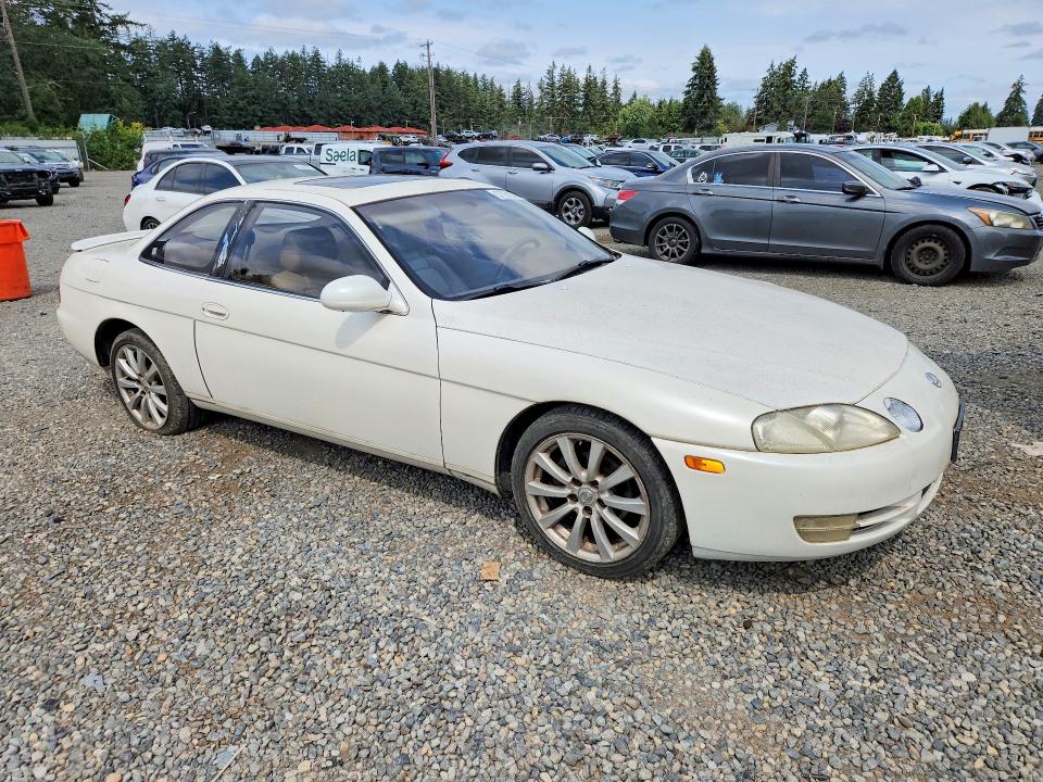 1995 Lexus Sc VIN JT8JZ31C5S0025689 COPART salvage auction — FRONT END, Wa - Bill Of Sale, sold $3,200 on 2026-07-31 (photo 4)