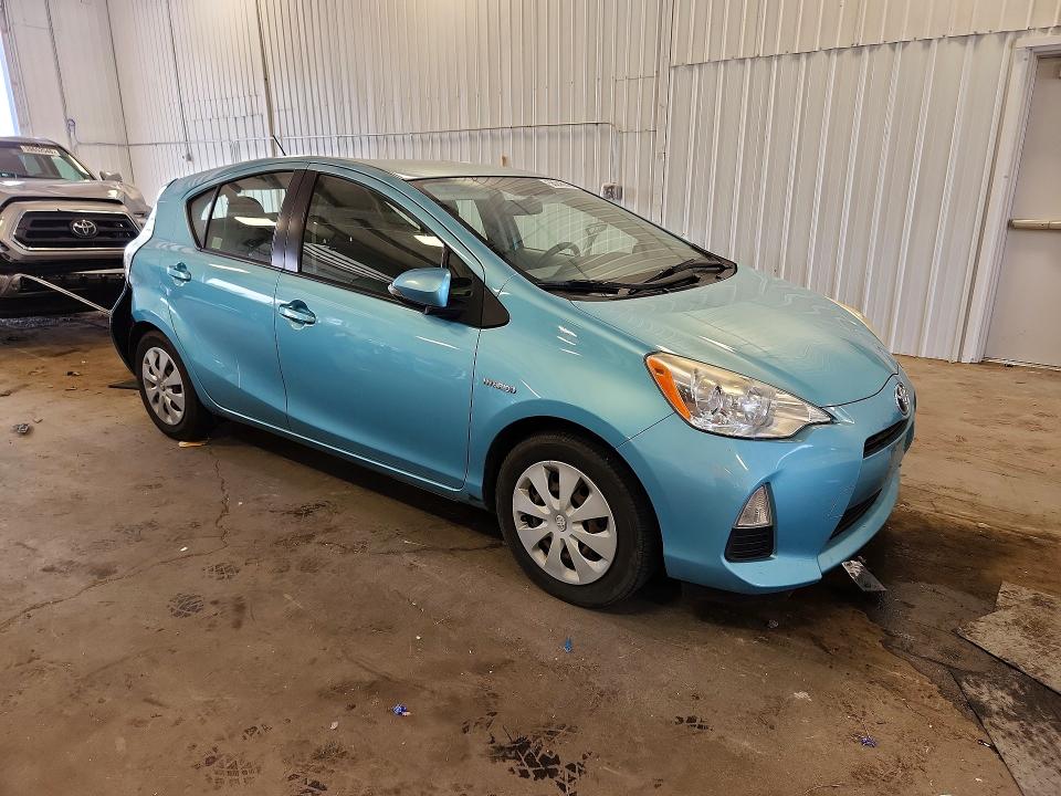 2012 Toyota Prius VIN JTDKDTB36C1019575 COPART salvage auction — REAR END, Mn - Cert Of Title-Salvage, sold $575 on 2026-07-23 (photo 4)