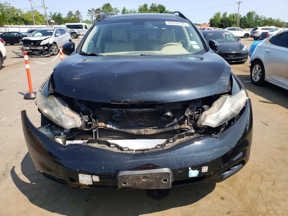 2014 Nissan Murano VIN JN8AZ1MW3EW511774 COPART salvage auction — FRONT END, Ct - Cert Of Title-Salvage, sold $475 on 2026-07-31 (photo 5)