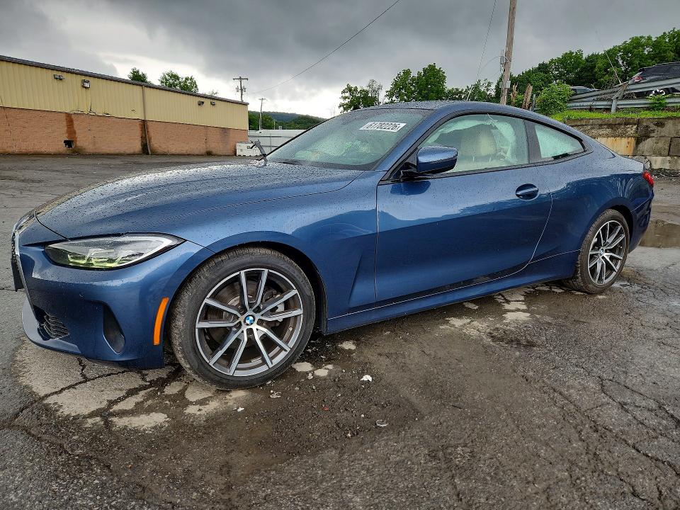2021 BMW 4 series VIN WBA73AP03MCH00570 — COPART salvage auction photo