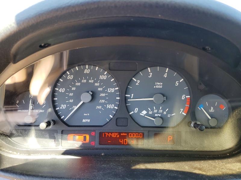 2001 BMW 3 series VIN WBABS33441JY52797 COPART salvage auction — MINOR DENT/SCRATCHES, CA - DIS/DLR/EXP APP FOR DUP CLEAN, sold $525 on 2026-07-14 (photo 9)