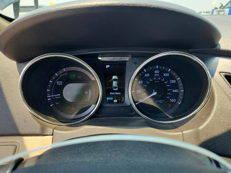 2015 Hyundai Sonata VIN KMHEC4A42FA125411 COPART salvage auction — FRONT END, Co - Salvage Title, sold $375 on 2026-07-28 (photo 9)