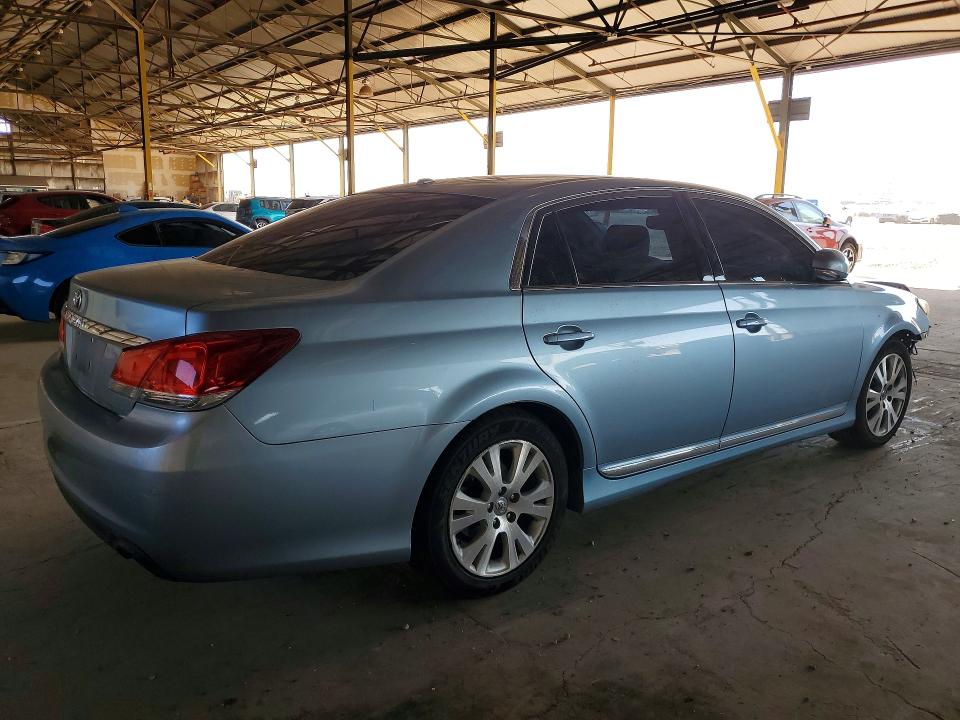 2011 Toyota Avalon VIN 4T1BK3DBXBU384795 COPART salvage auction — FRONT END, Az - Certificate Of Title, sold $450 on 2026-07-27 (photo 3)