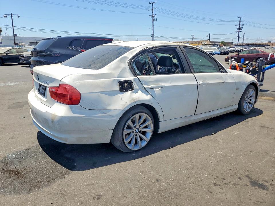 2011 BMW 3 series VIN WBAPH5G56BNM73023 COPART salvage auction — ALL OVER, Ca - Salvage Certificate, sold $250 on 2026-07-27 (photo 3)