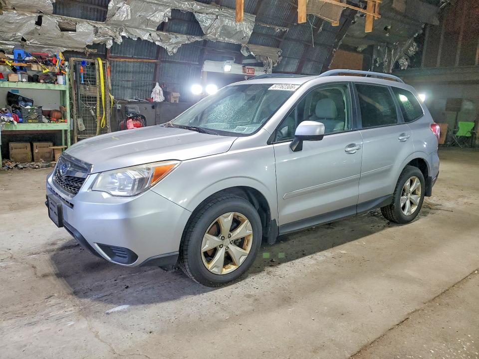 2015 Subaru Forester VIN JF2SJADC2FH402713 COPART salvage auction — MINOR DENT/SCRATCHES, Ny - Certificate Of Title, sold $525 on 2026-07-20 (photo 1)