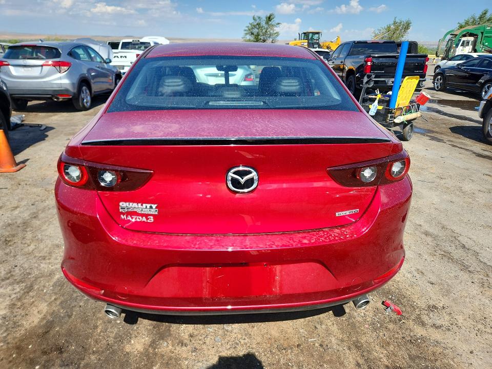 2025 Mazda 3 VIN 3MZBPABM4SM476839 COPART salvage auction — REAR END, Nm - Cert Of Title-Salvage, sold $5,499 on 2026-09-28 (photo 6)