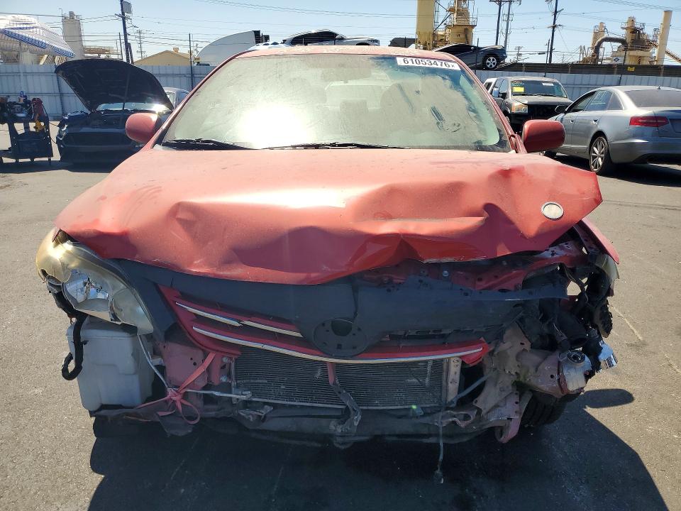 2013 Toyota Corolla VIN 5YFBU4EE1DP201426 COPART salvage auction — FRONT END, Ca - App For Dup Salvage Or Ac, sold $825 on 2026-07-20 (photo 5)