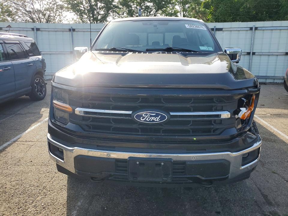 2024 Ford F-150 VIN 1FTFW3L56RFA92677 COPART salvage auction — FRONT END, Oh - Cert Of Title-Salvage, sold $350 on 2026-07-29 (photo 5)
