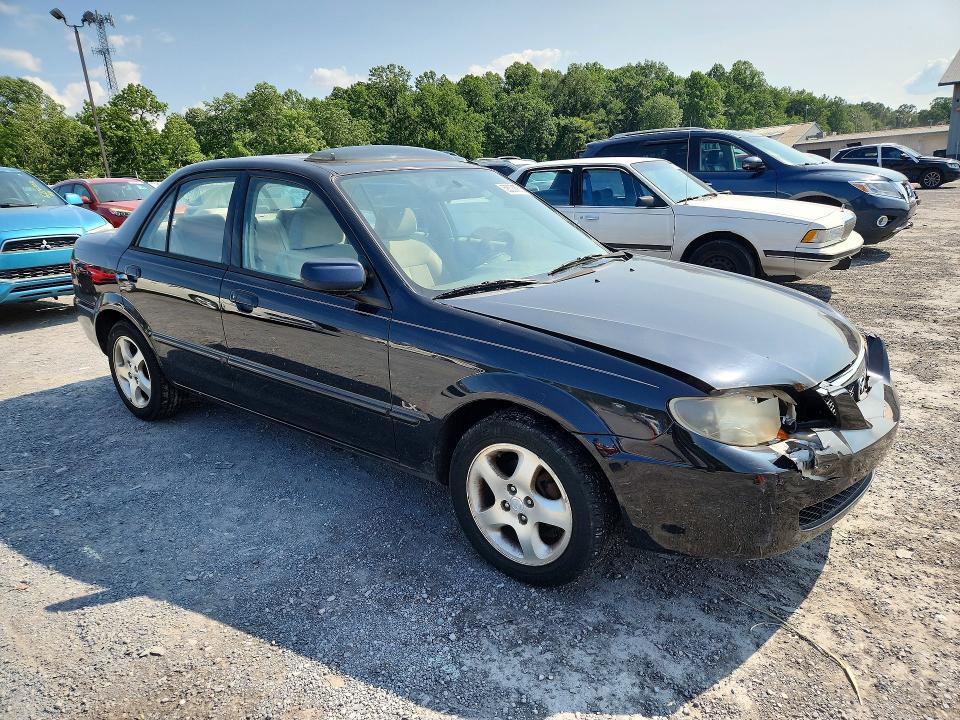 2002 Mazda Protege VIN JM1BJ226X21555098 COPART salvage auction — FRONT END, PA - CERTIFICATE OF SALVAGE, sold $350 on 2026-07-27 (photo 4)