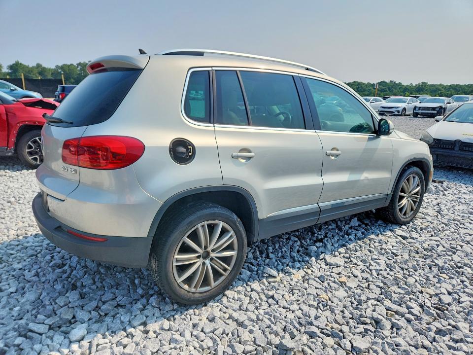 2012 Volkswagen Tiguan VIN WVGAV7AX0CW536955 COPART salvage auction — FRONT END, Ga - Certificate Of Title, sold $250 on 2026-08-04 (photo 3)