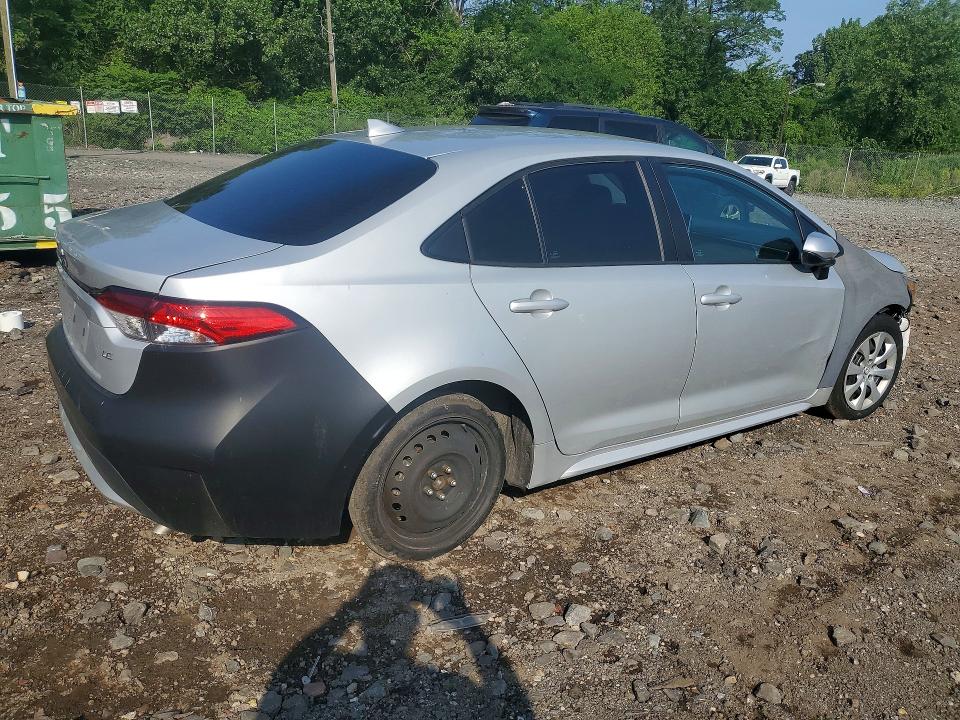 2020 Toyota Corolla VIN 5YFEPRAE1LP128595 COPART salvage auction — FRONT END, Fl - Certificate Of Title, sold $2,600 on 2026-07-28 (photo 3)