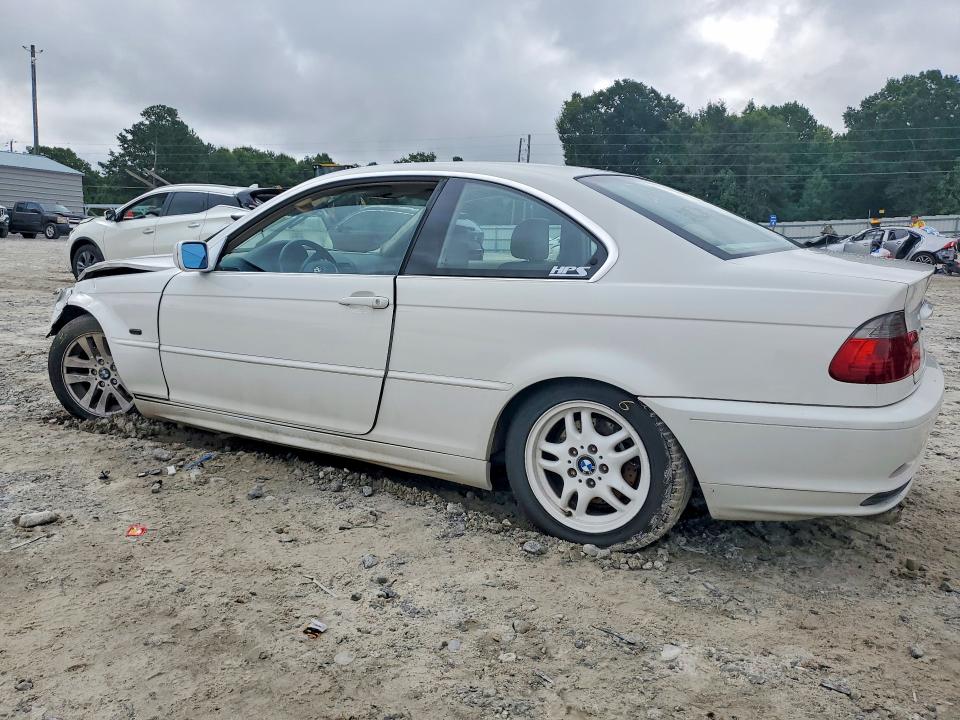 2002 BMW 3er VIN WBABN33452JW60720 COPART salvage auction — FRONT END, Ga - Cert Of Title-Salvage, sold $275 on 2026-08-05 (photo 2)