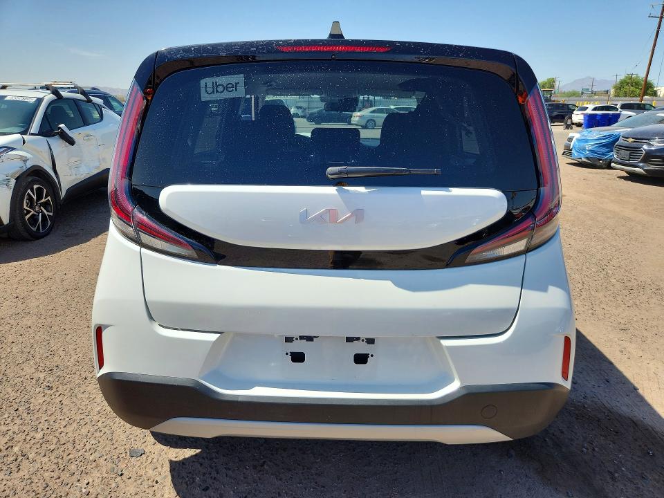 2025 Kia Soul VIN KNDJ23AU7S7940856 COPART salvage auction — FRONT END, CA - CERTIFICATE OF TITLE, sold $2,850 on 2026-07-15 (photo 6)