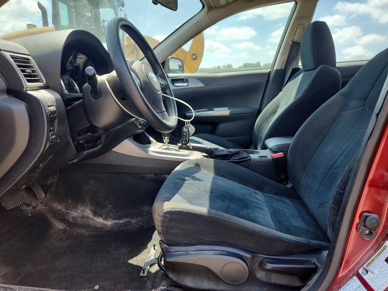 2011 Subaru Impreza VIN JF1GH6A68BH820088 COPART salvage auction — FRONT END, WI - CERTIFICATE OF TITLE, sold $350 on 2026-07-22 (photo 7)