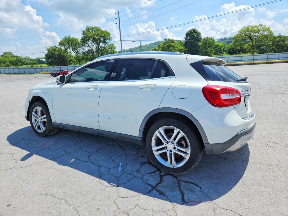 2015 Mercedes-benz Gla-klasse VIN WDCTG4GB4FJ136653 COPART salvage auction — STRIPPED, Tn - Certificate Of Title, sold $3,050 on 2026-07-29 (photo 2)