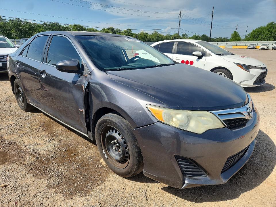 2012 Toyota Camry VIN 4T4BF1FK8CR273322 COPART salvage auction — SIDE, TX - CERTIFICATE OF TITLE, sold $2,450 on 2026-07-09 (photo 4)