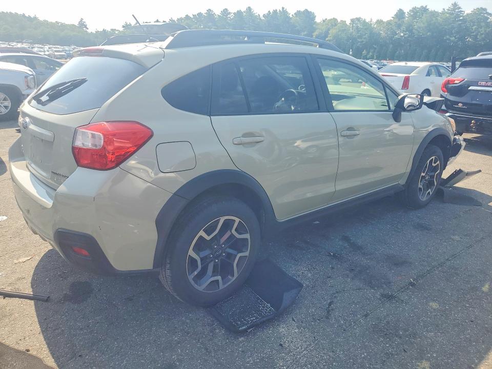 2017 Subaru Xv VIN JF2GPABC5H8221826 COPART salvage auction — FRONT END, Wv - Salvage Certificate, sold $575 on 2026-07-30 (photo 3)