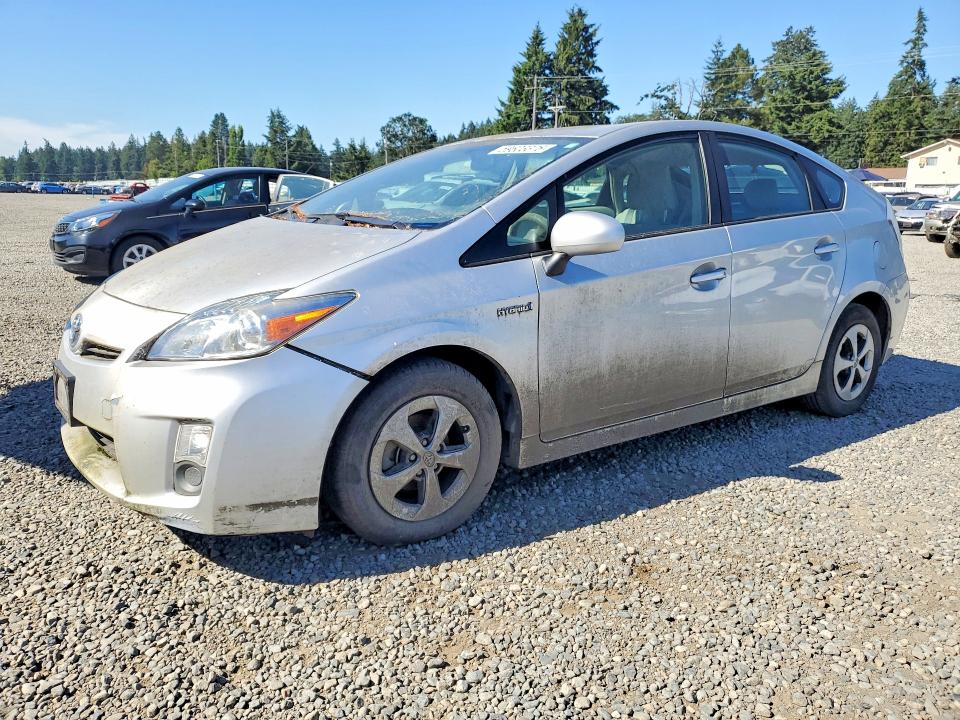 2010 Toyota Prius VIN JTDKN3DU9A0081283 COPART salvage auction — SIDE, WA - VEHICLE CERT OF OWNERSHIP-TITL, sold $1,300 on 2026-07-17 (photo 1)