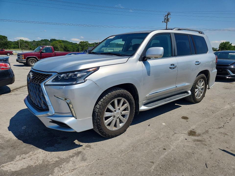 2010 Lexus Lx 570 VIN JTJHY7AX5A4037066 COPART salvage auction — MINOR DENT/SCRATCHES, Ar - Certificate Of Title, sold $7,600 on 2026-07-27 (photo 1)