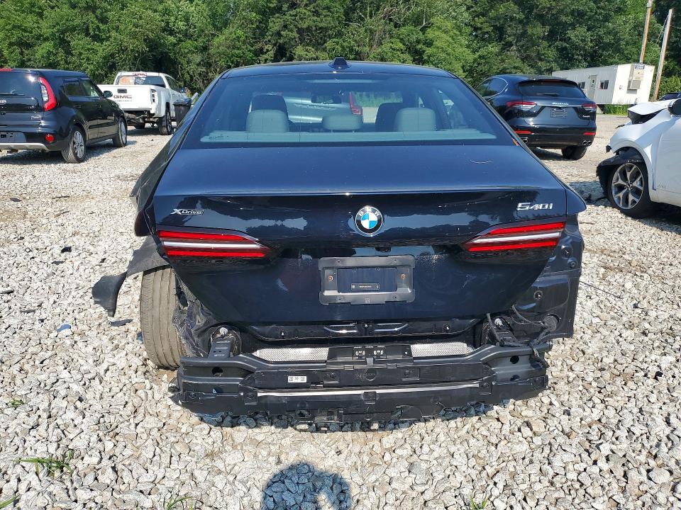 2025 BMW VIN WBA63FJ00SCT50133 COPART salvage auction — REAR END, Ma - Cert Of Title-Salvage, sold $35,750 on 2026-08-12 (photo 6)