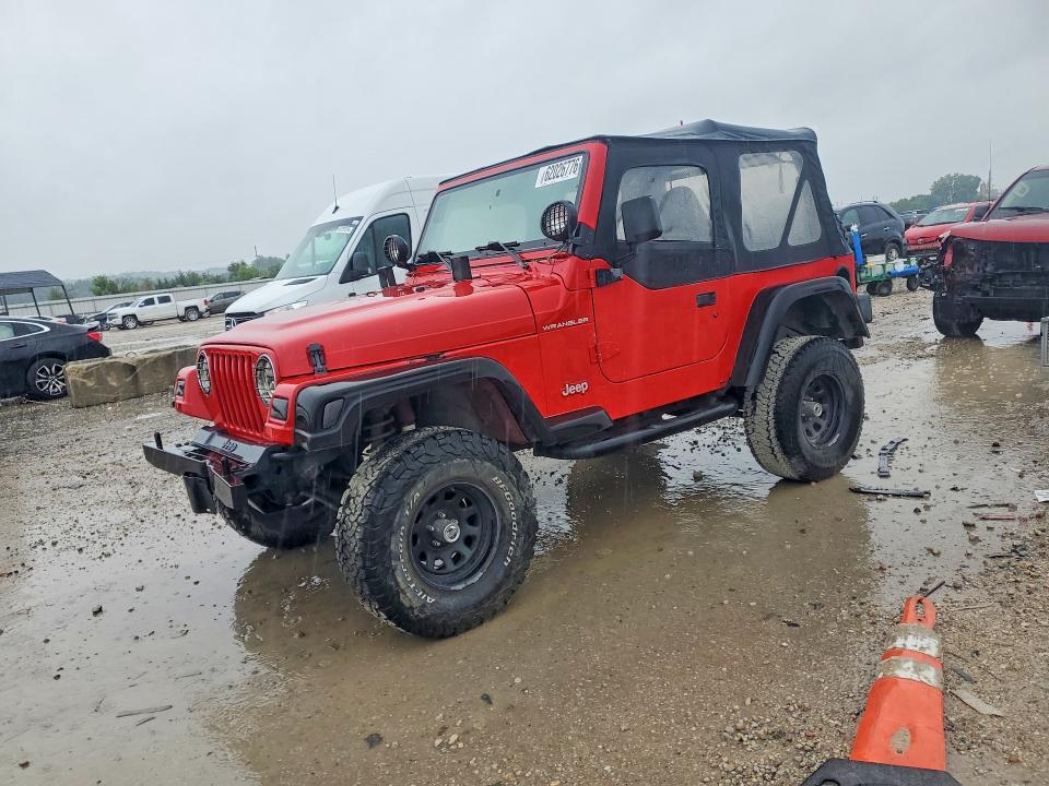 1997 Jeep Wrangler / VIN 1J4FY29P7VP401830 COPART salvage auction — NORMAL WEAR, Ks - Cert Of Title-Rebuilt Salvage, sold $2,050 on 2026-08-11 (photo 1)
