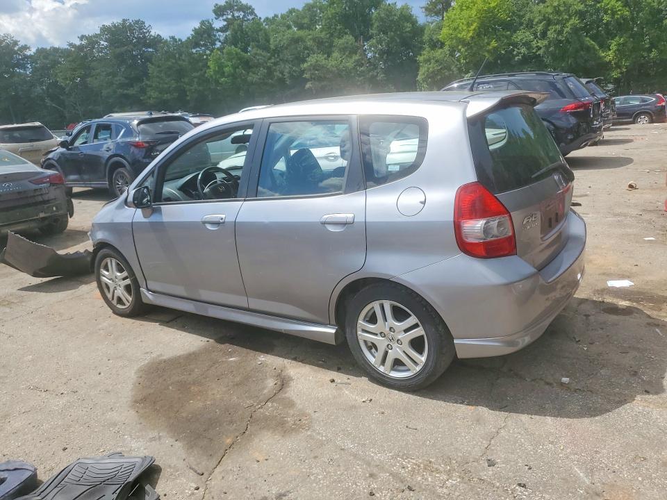 2008 Honda Fit VIN JHMGD38638S033537 COPART salvage auction — FRONT END, GA - CERT OF TITLE-SALVAGE (P), sold $375 on 2026-07-28 (photo 2)
