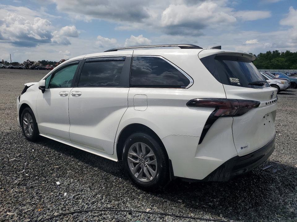 2025 Toyota Sienna VIN 5TDBRKEC0SS285778 COPART salvage auction — FRONT END, Nj - Cert Of Title-Salvage, sold $20,000 on 2026-08-21 (photo 2)