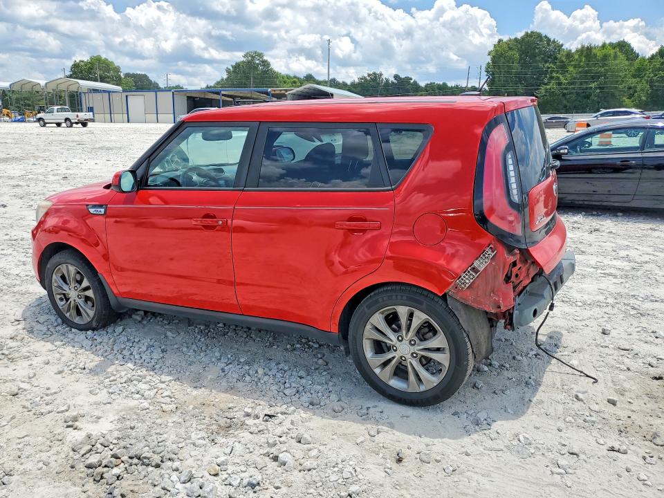 2016 Kia Soul VIN KNDJP3A57G7867893 COPART salvage auction — REAR END, Salvage Title, sold $800 on 2026-07-13 (photo 2)