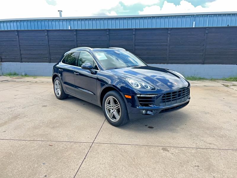 2018 Porsche Macan VIN WP1AB2A5XJLB34419 COPART salvage auction — MINOR DENT/SCRATCHES, Tx - Certificate Of Title (P), sold $6,100 on 2026-07-21 (photo 1)