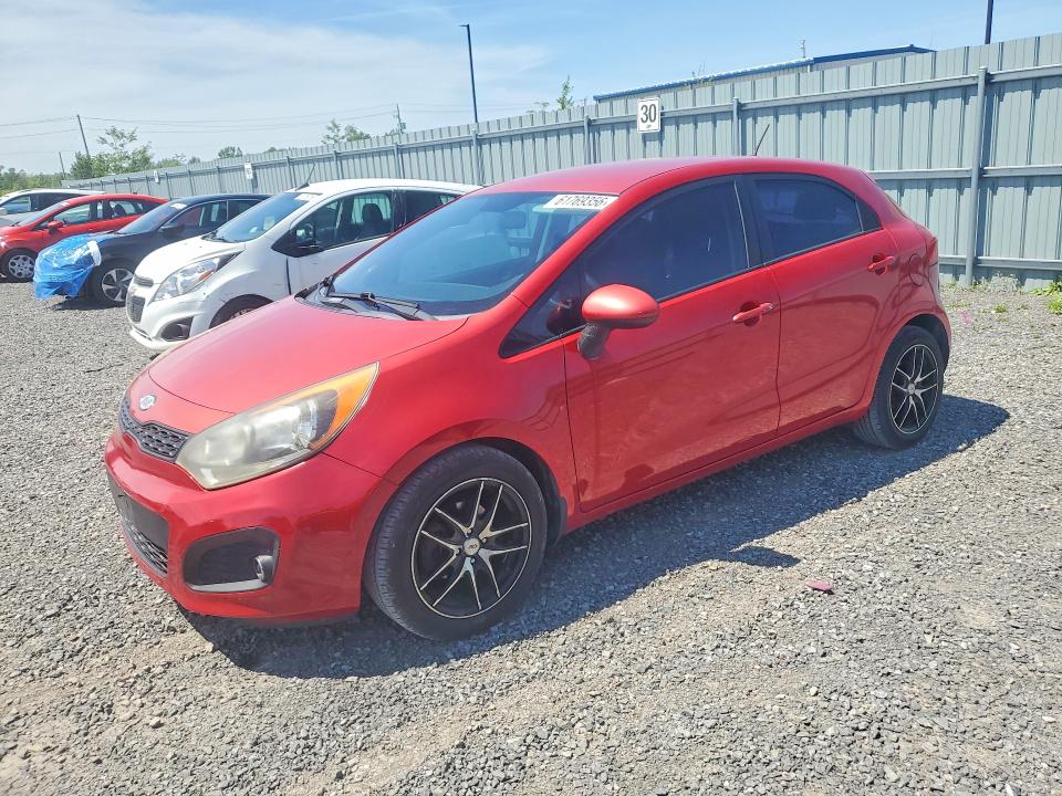 2012 Kia Rio VIN KNADM5A35C6735521 COPART salvage auction — PARTIAL REPAIR, ON - PERMIT NO BRAND - UNFIT, sold $225 on 2026-07-28 (photo 1)