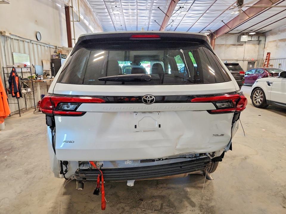 2024 Toyota Highlander VIN 5TDAAAB51RS047810 COPART salvage auction — REAR END, Wi - Cert Of Title-Claim Paid, sold $25,250 on 2026-07-22 (photo 6)