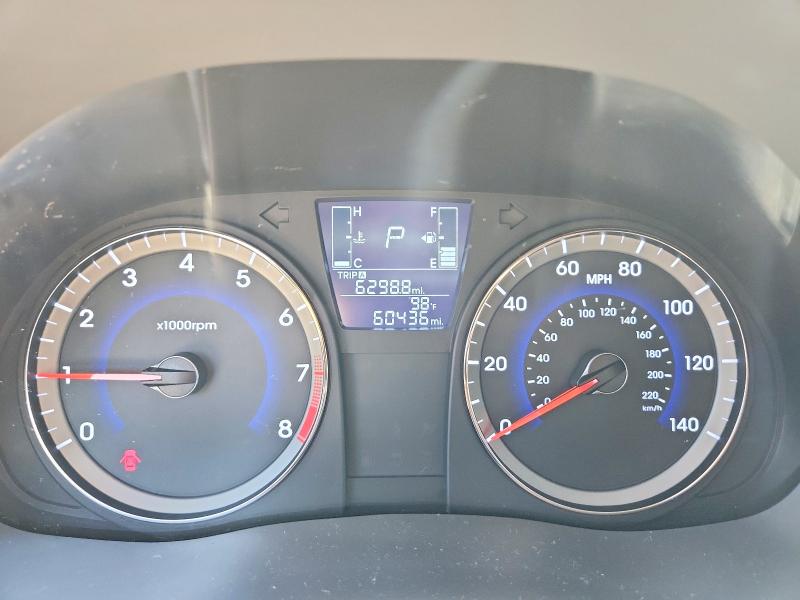 2015 Hyundai Accent VIN KMHCT4AE6FU867521 COPART salvage auction — REAR END, Fl - Cert Of Title Slvg Rebuildable, sold $50 on 2026-07-21 (photo 9)