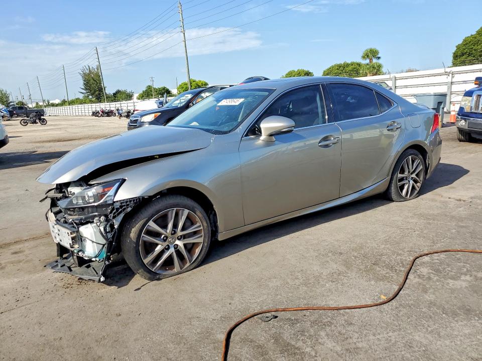 2018 Lexus Is VIN JTHBA1D21J5075669 COPART salvage auction — FRONT END, Fl - Certificate Of Title (P), sold $7,700 on 2026-07-28 (photo 1)