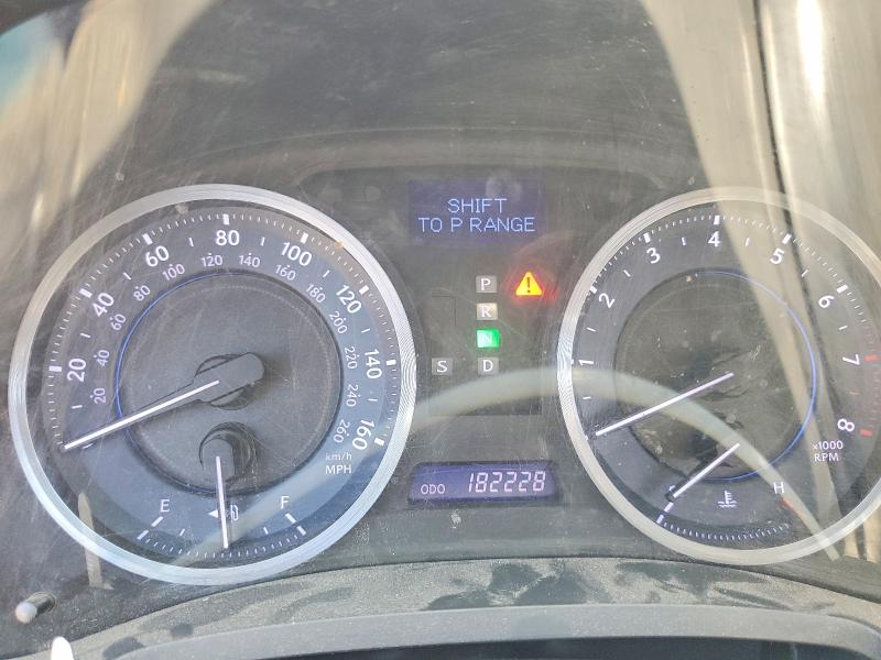 2011 Lexus Is 250 VIN JTHBF5C20B5144279 COPART salvage auction — NORMAL WEAR, Ca - Dis/Dlr/Exp Only Clean Title, sold $1,100 on 2026-07-23 (photo 9)